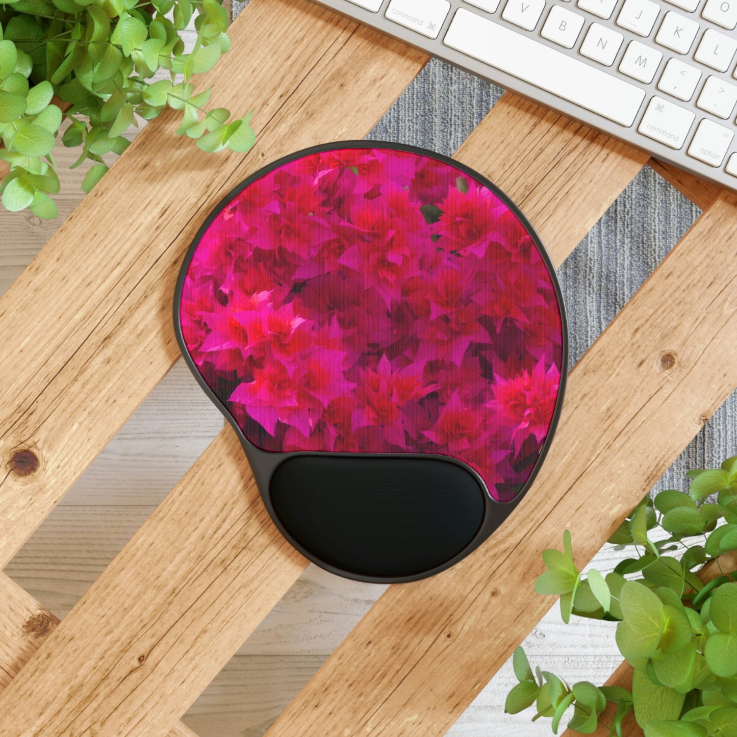 Flowers 27 Mouse Pad With Wrist Rest