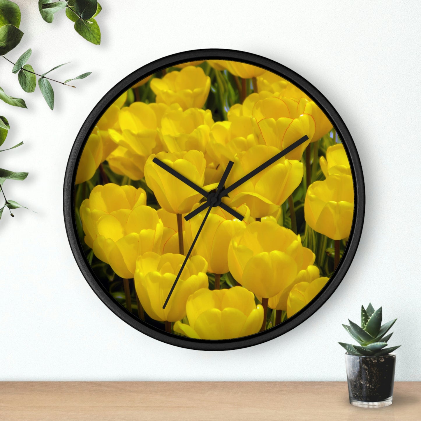 Flowers 23 Wall Clock