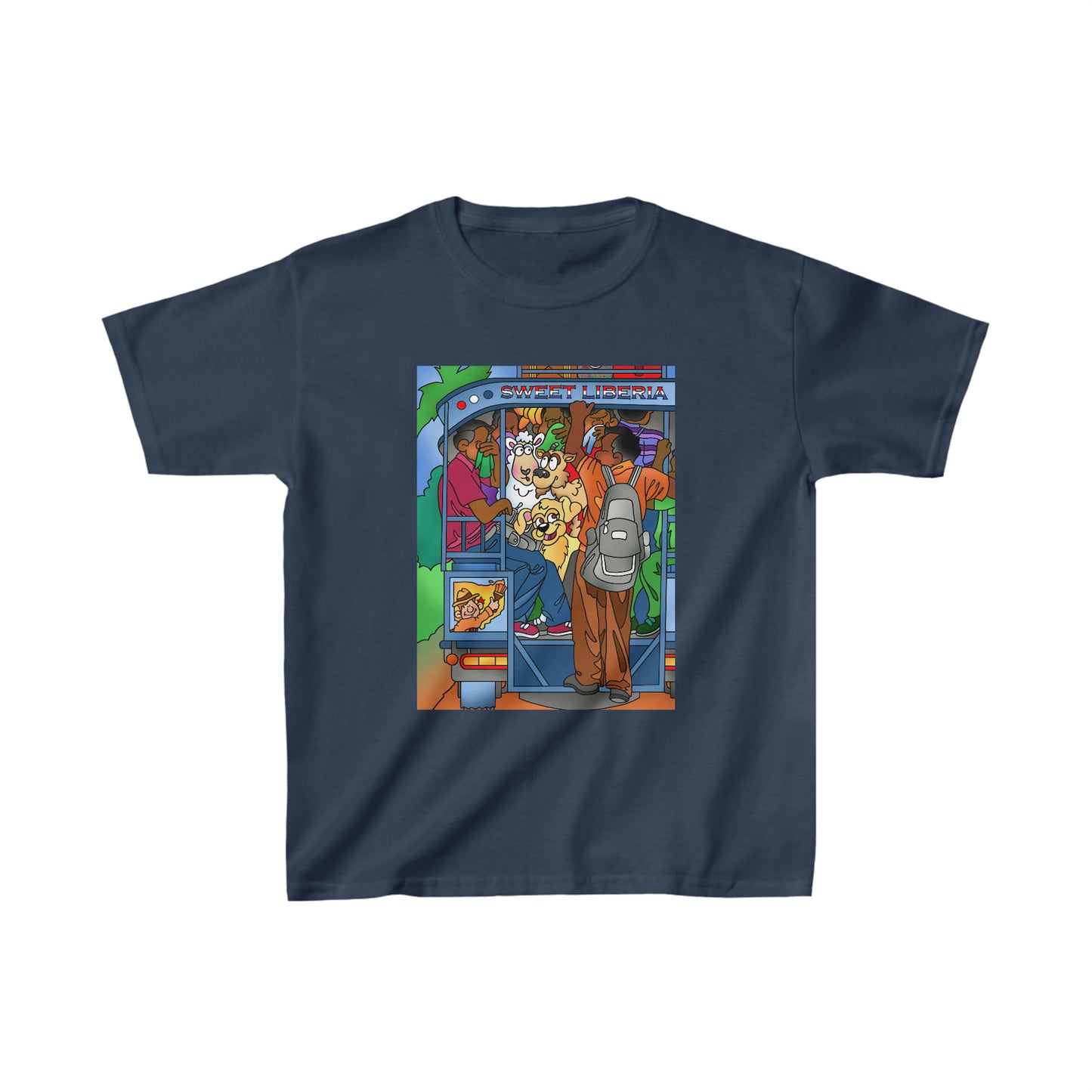 Once Upon West Africa! Kids Heavy Cotton™ Tee