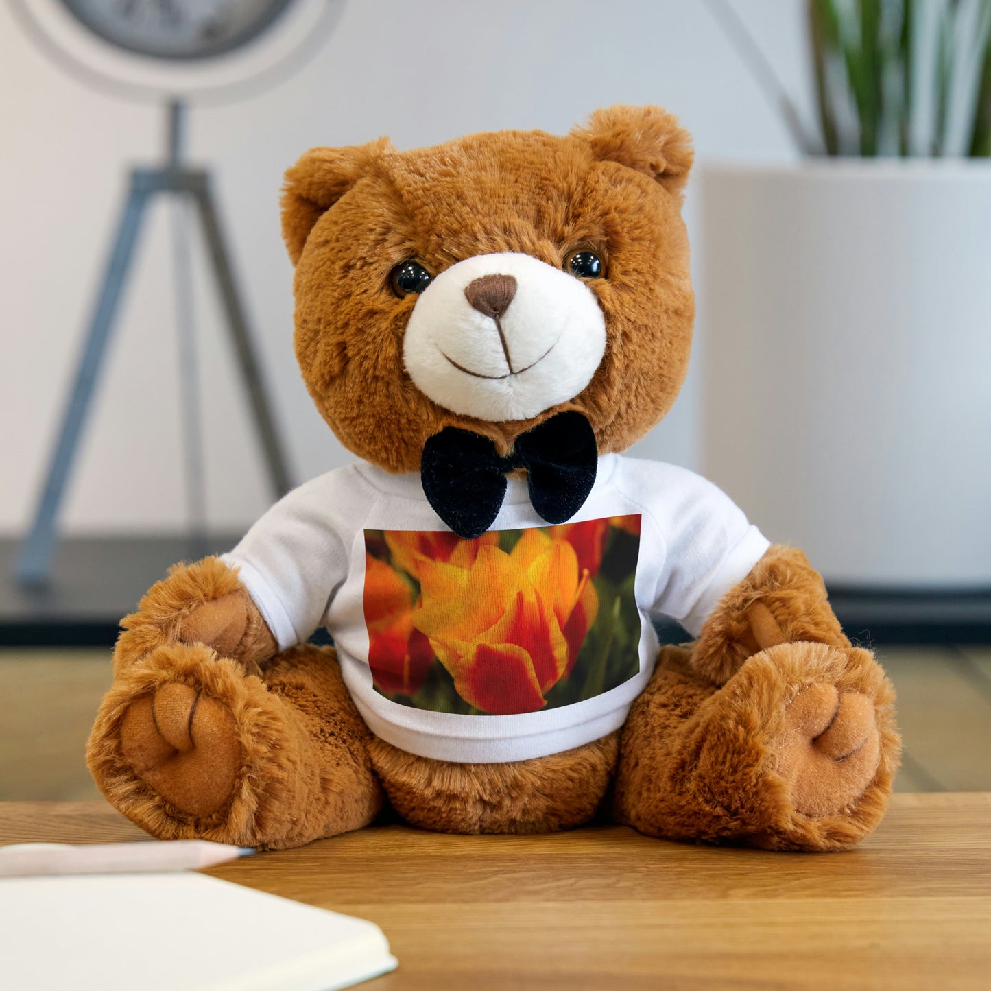 Flowers 12 Teddy Bear with T-Shirt