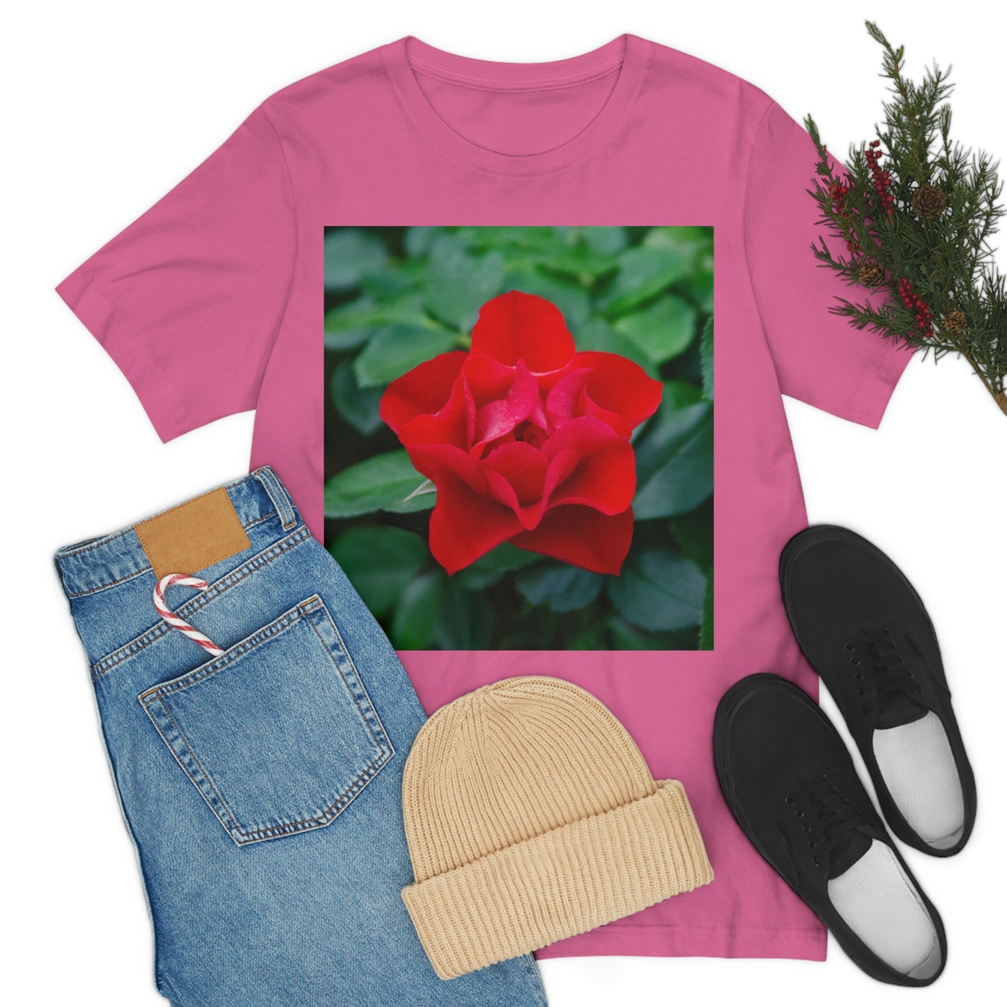Flowers 07 Unisex Jersey Short Sleeve Tee