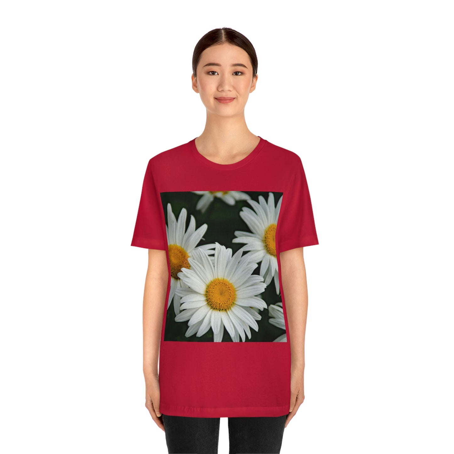 Flowers 01 Unisex Jersey Short Sleeve Tee