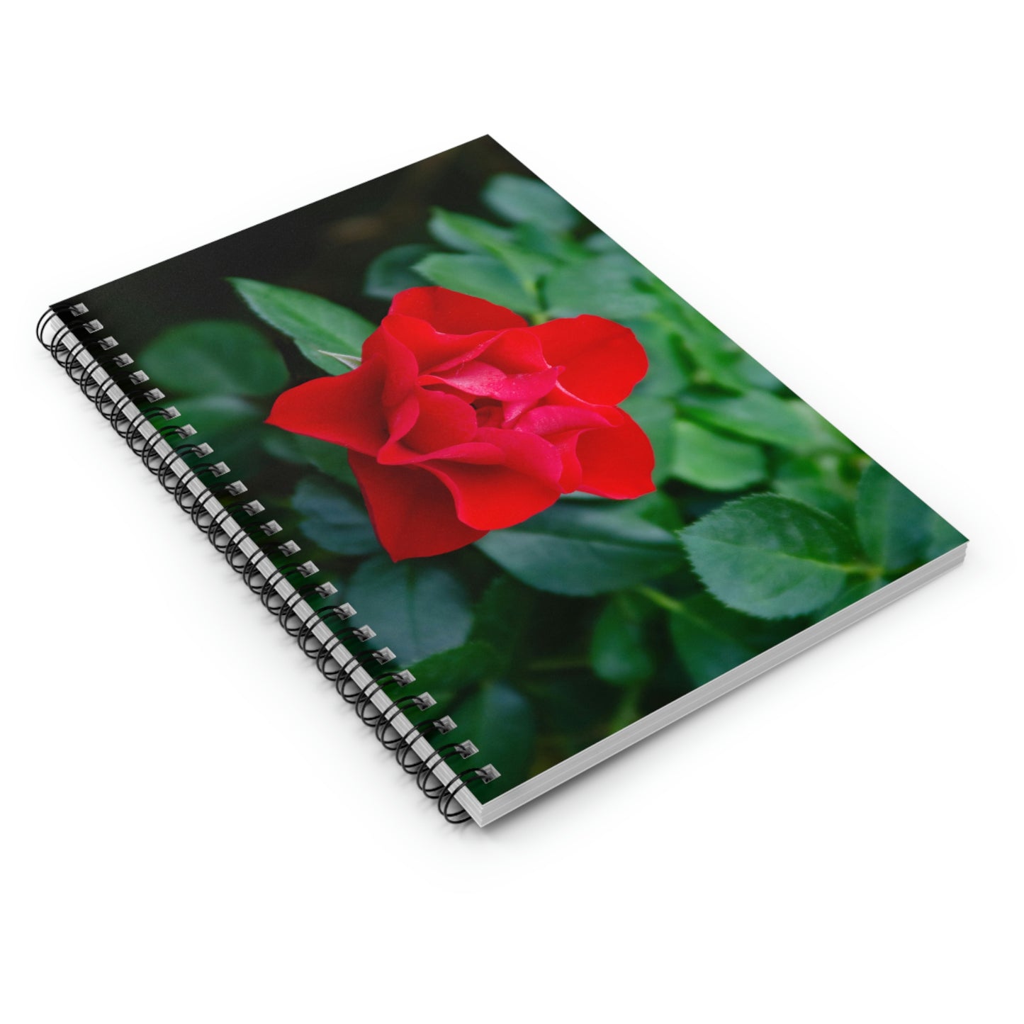 Flowers 07 Spiral Notebook - Ruled Line