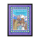 The Stone at the Door Matte Canvas, Black Frame