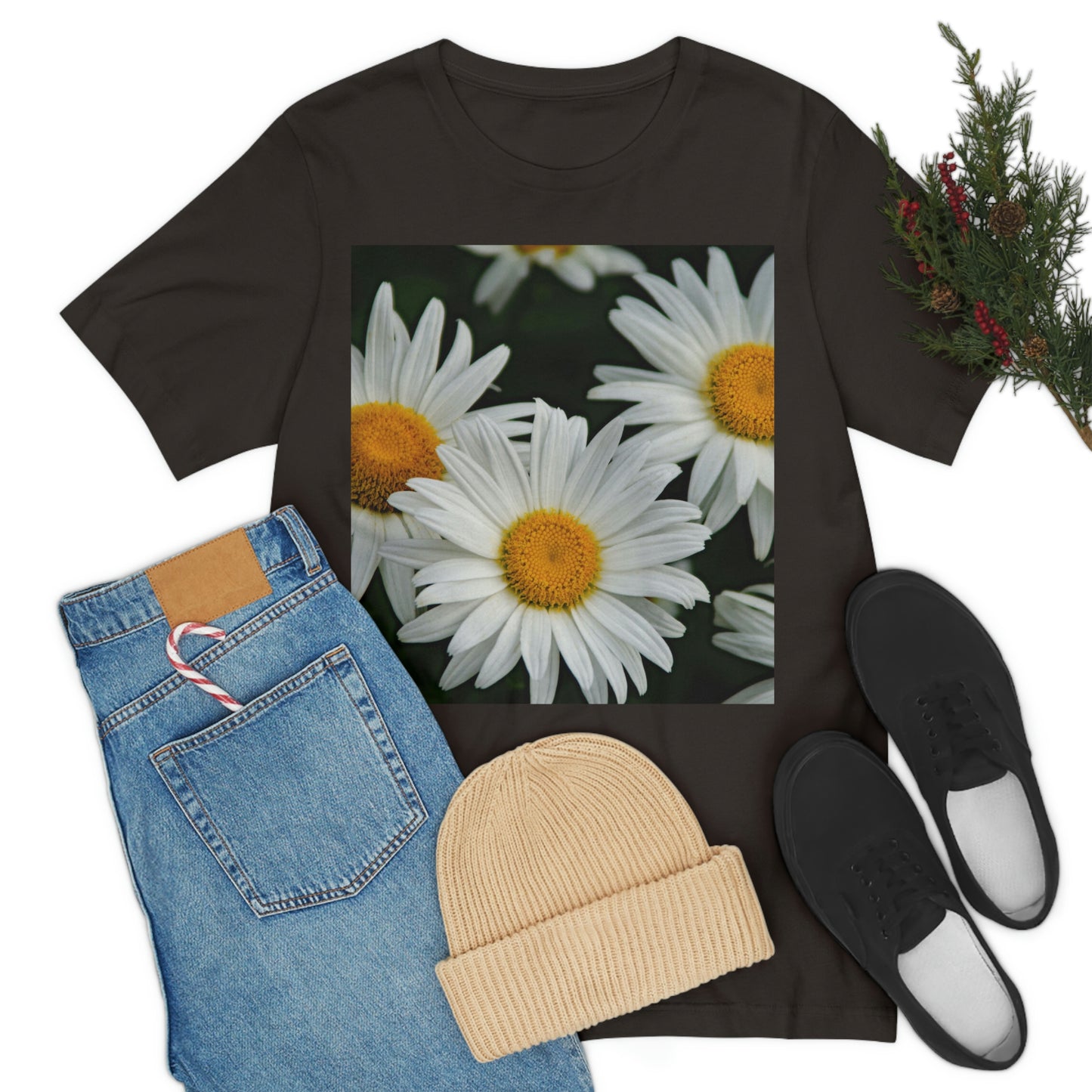 Flowers 01 Unisex Jersey Short Sleeve Tee