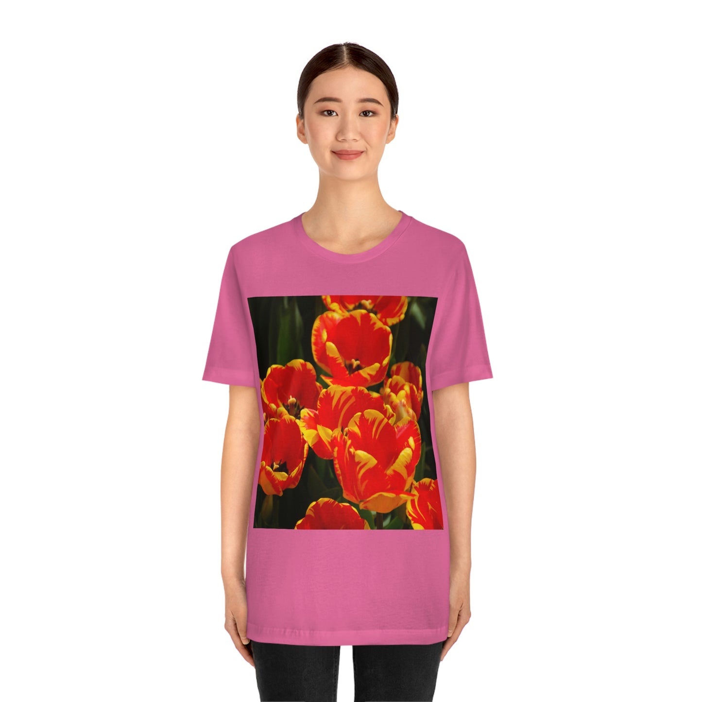 Flowers 19 Unisex Jersey Short Sleeve Tee