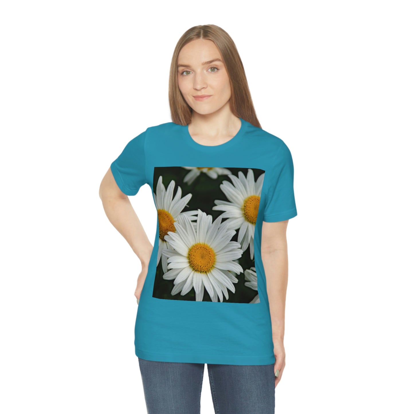 Flowers 01 Unisex Jersey Short Sleeve Tee