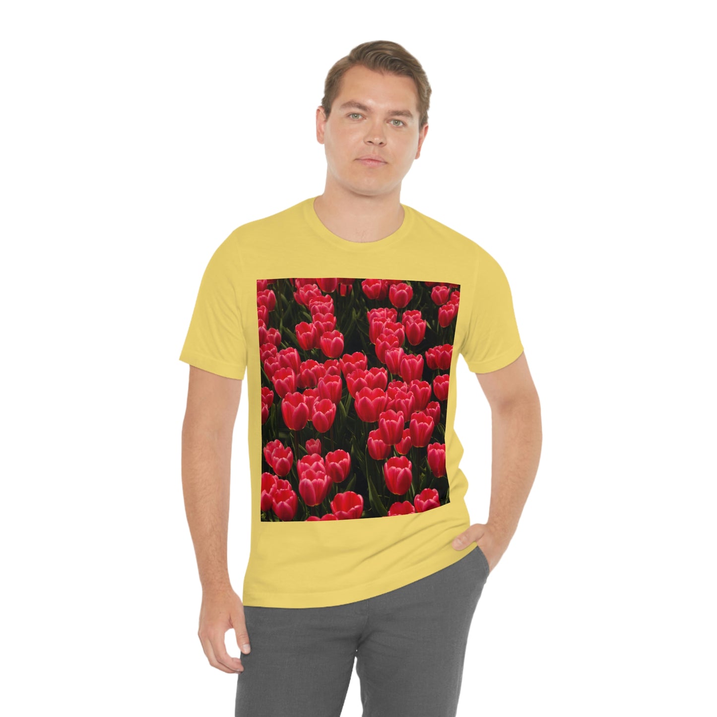 Flowers 24 Unisex Jersey Short Sleeve Tee