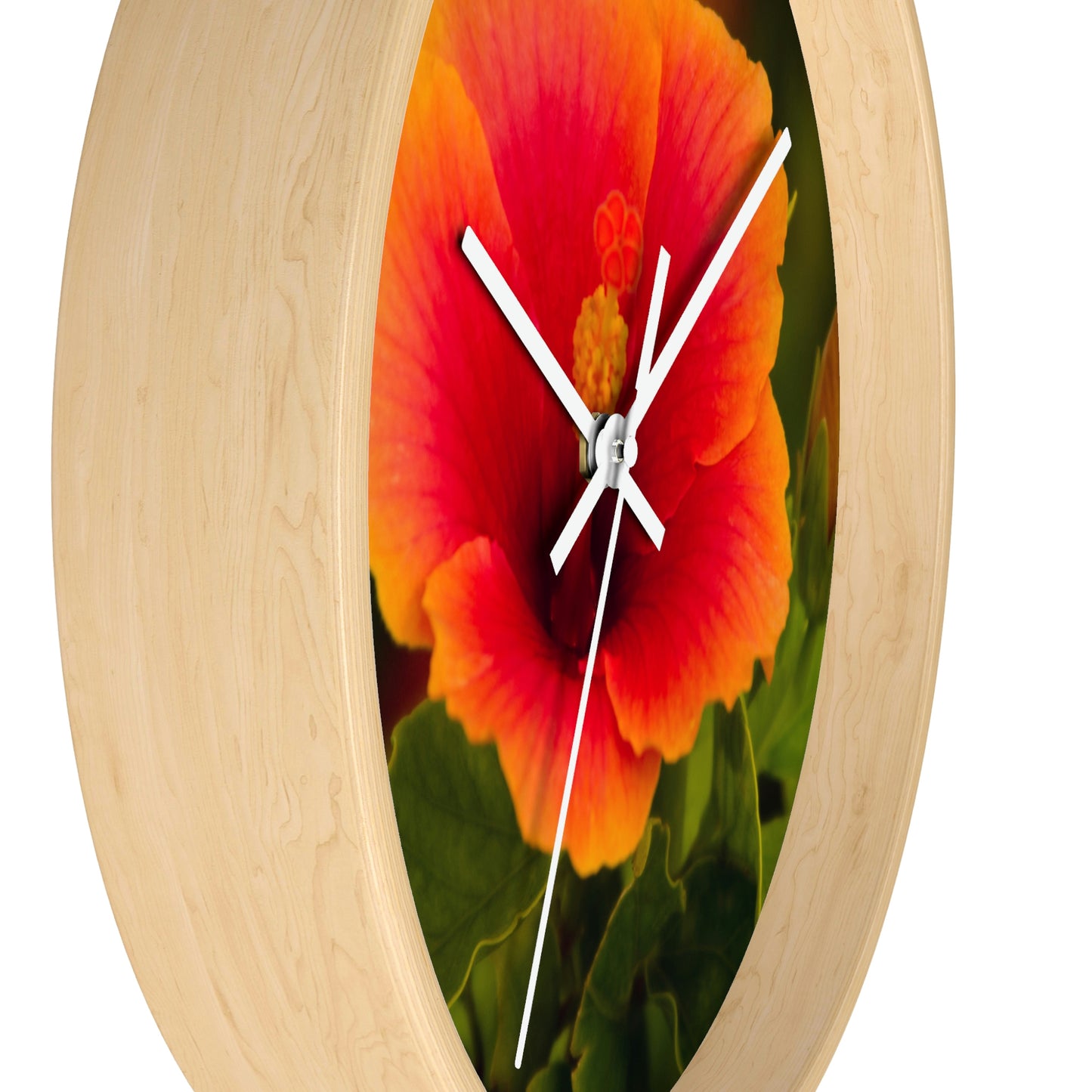 Flowers 31 Wall Clock