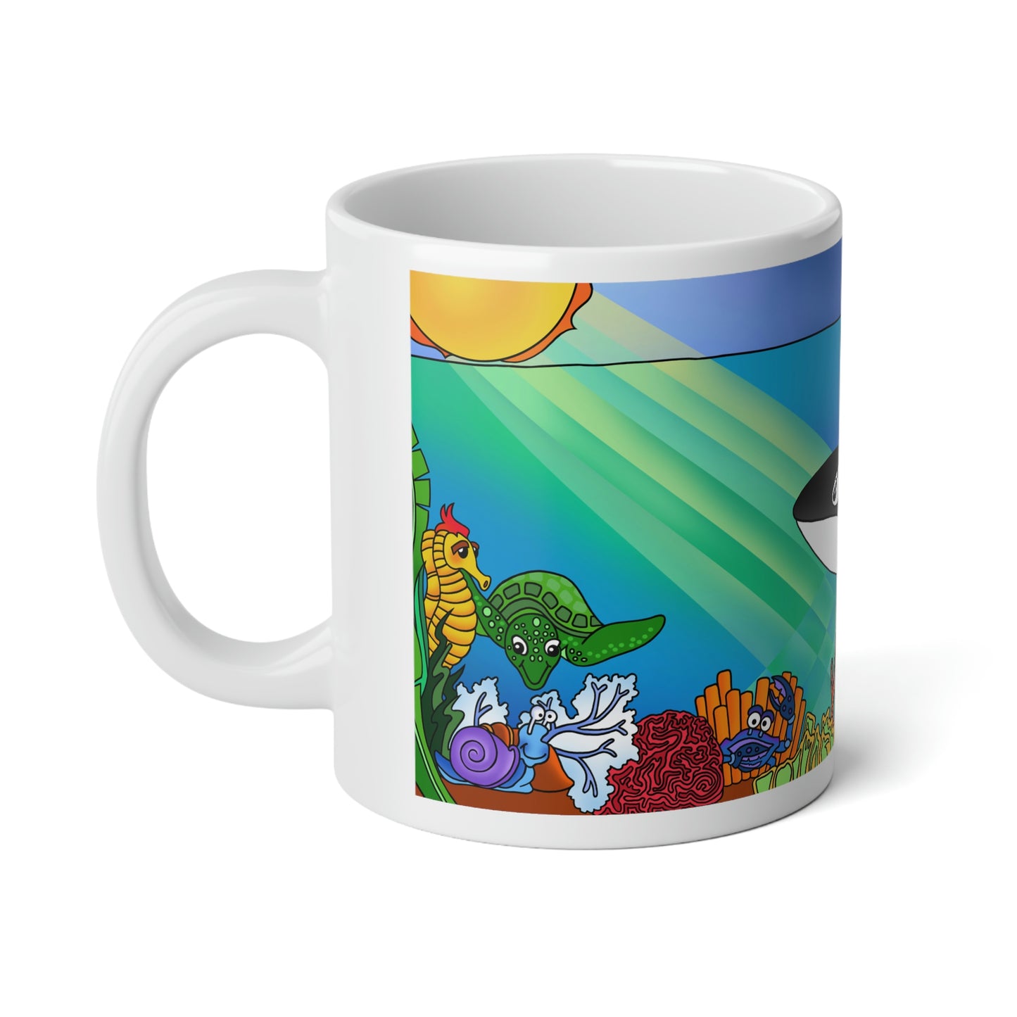 Orcas Jumbo Mug, 20oz