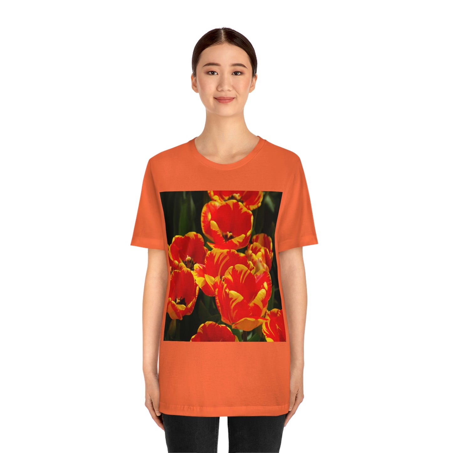 Flowers 19 Unisex Jersey Short Sleeve Tee