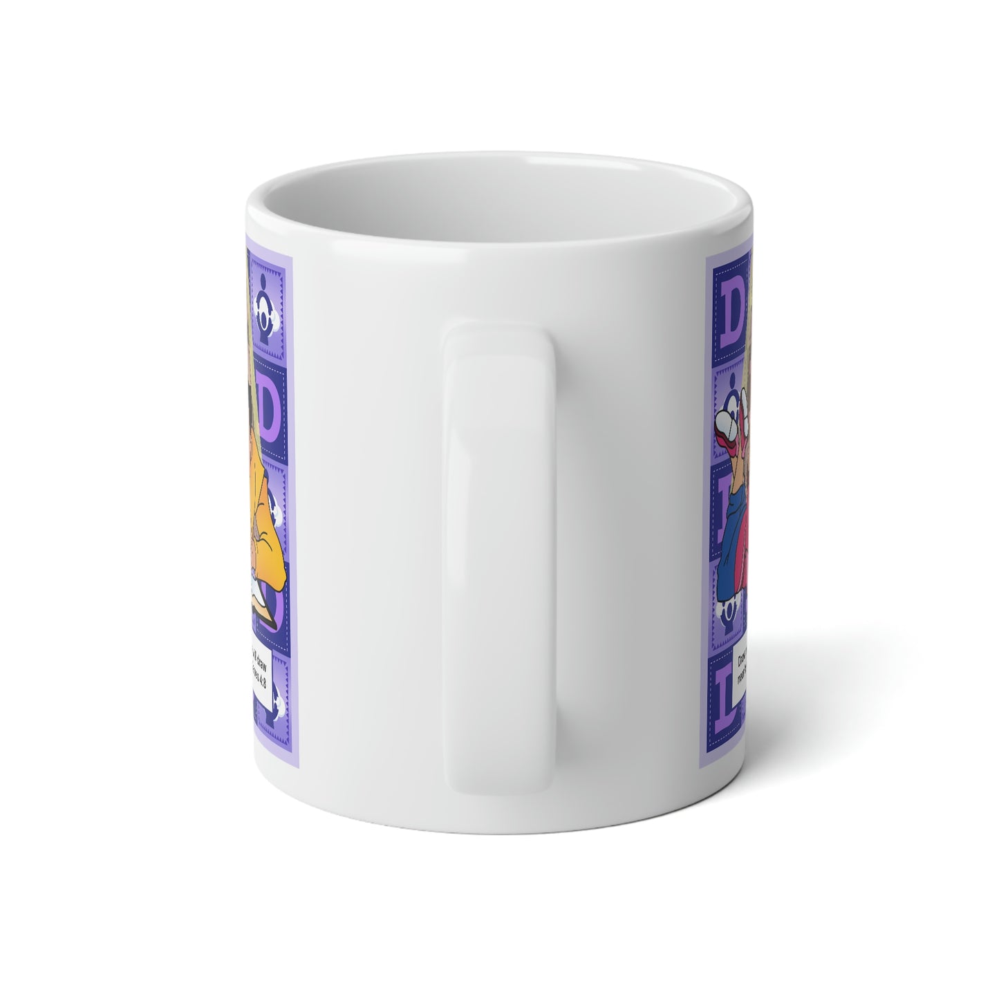 The Bible as Simple as ABC D Jumbo Mug, 20oz