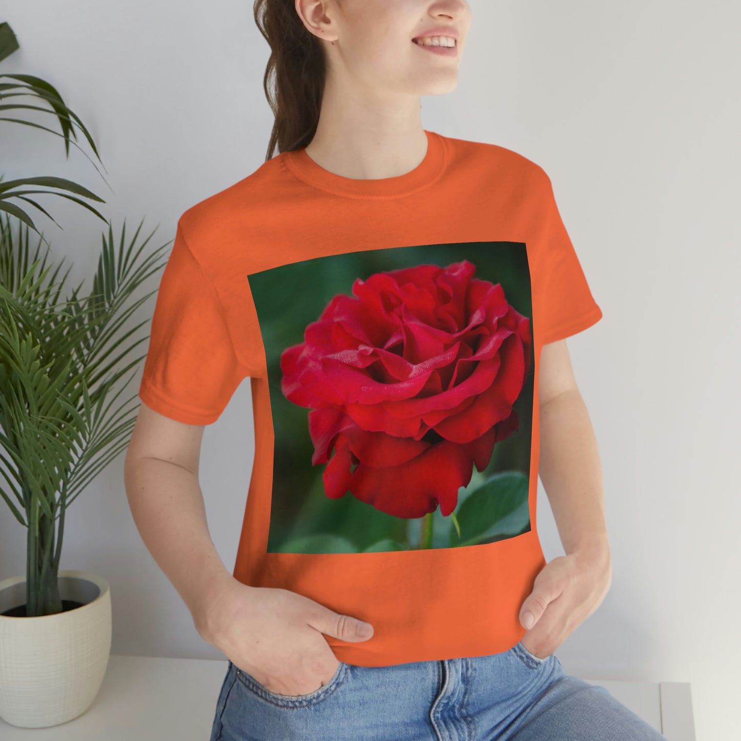 Flowers 14 Unisex Jersey Short Sleeve Tee