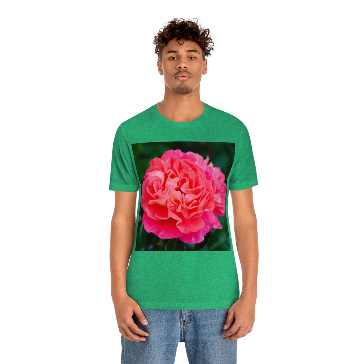 Flowers 08 Unisex Jersey Short Sleeve Tee