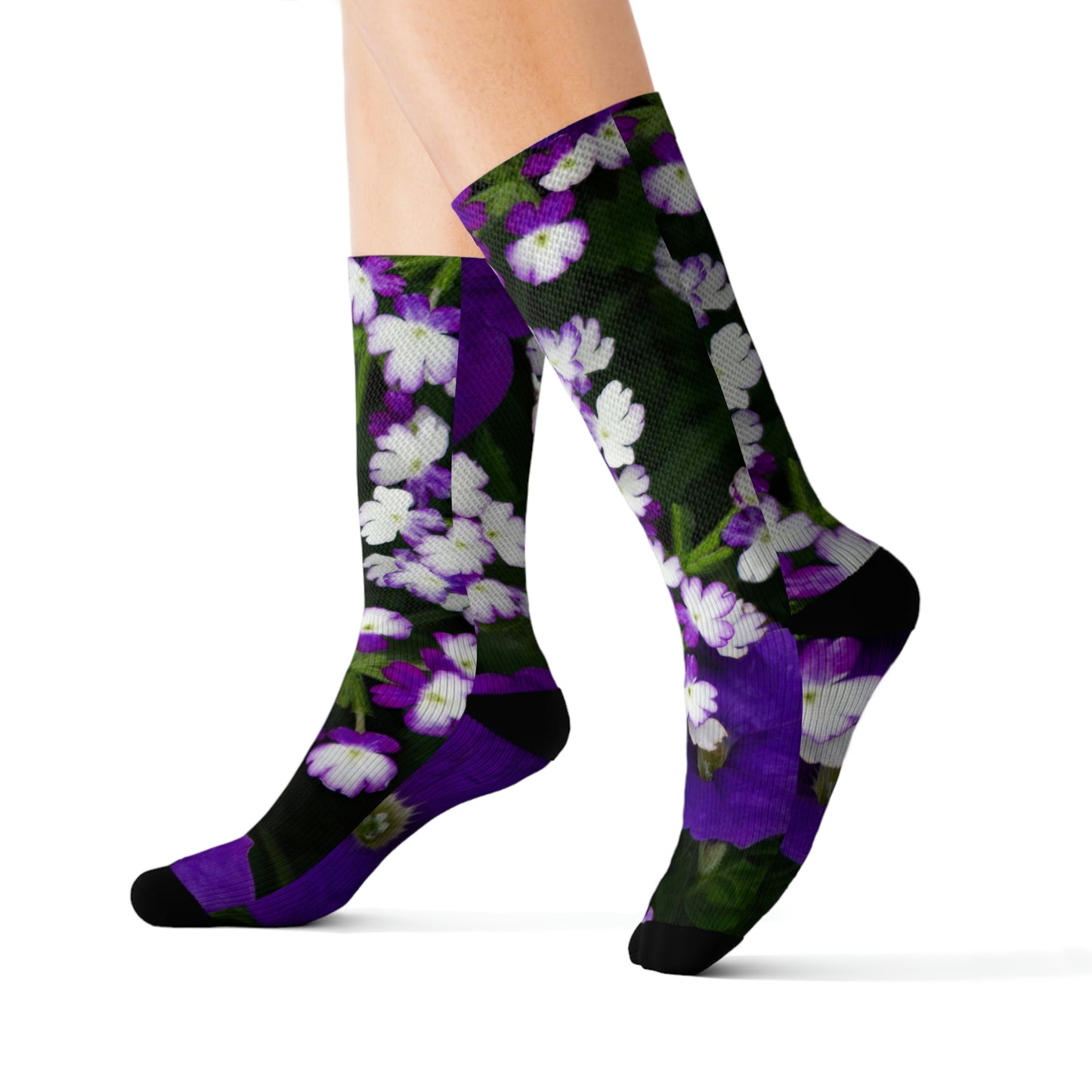 Flowers 02 Sublimation Socks