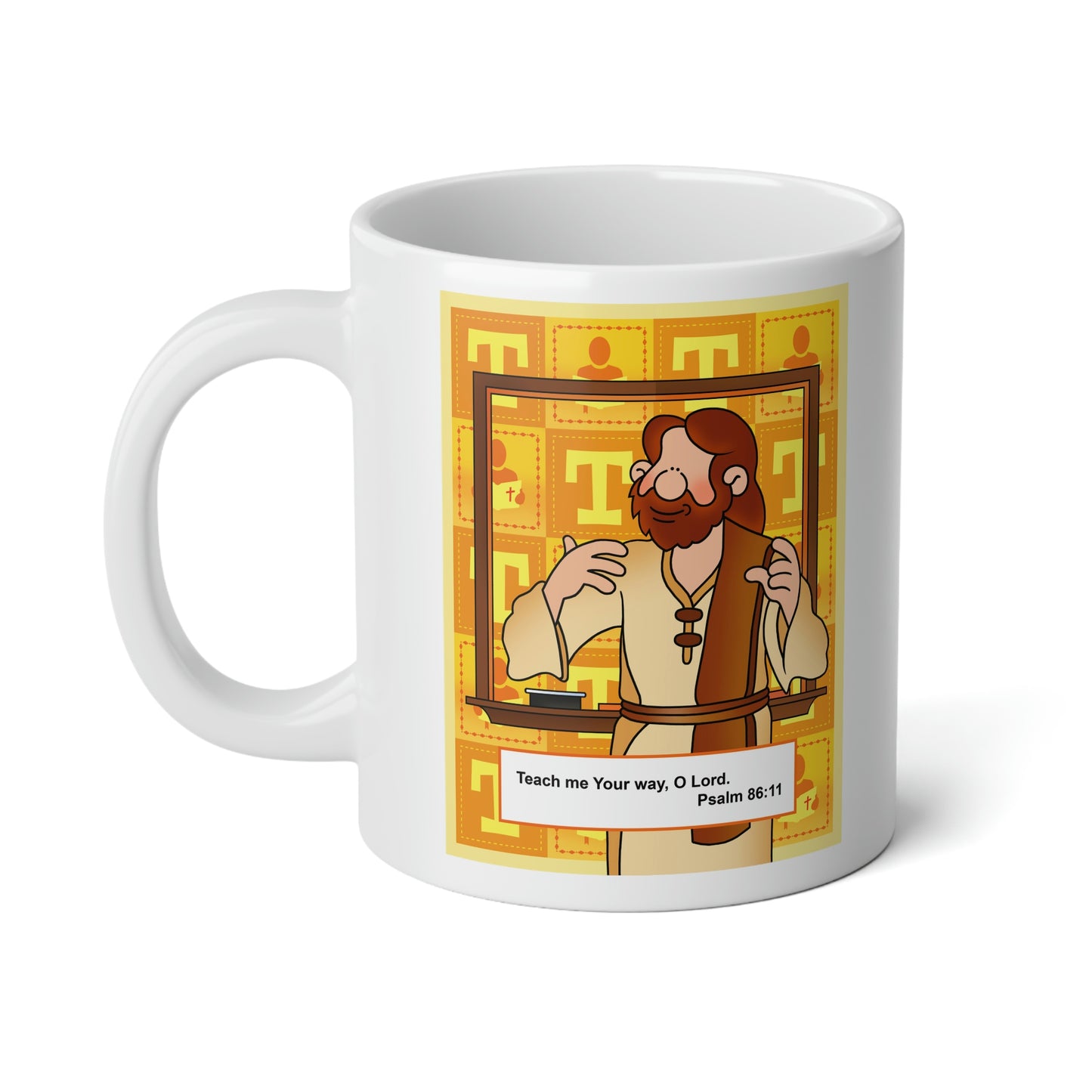 The Bible as Simple as ABC T Jumbo Mug, 20oz