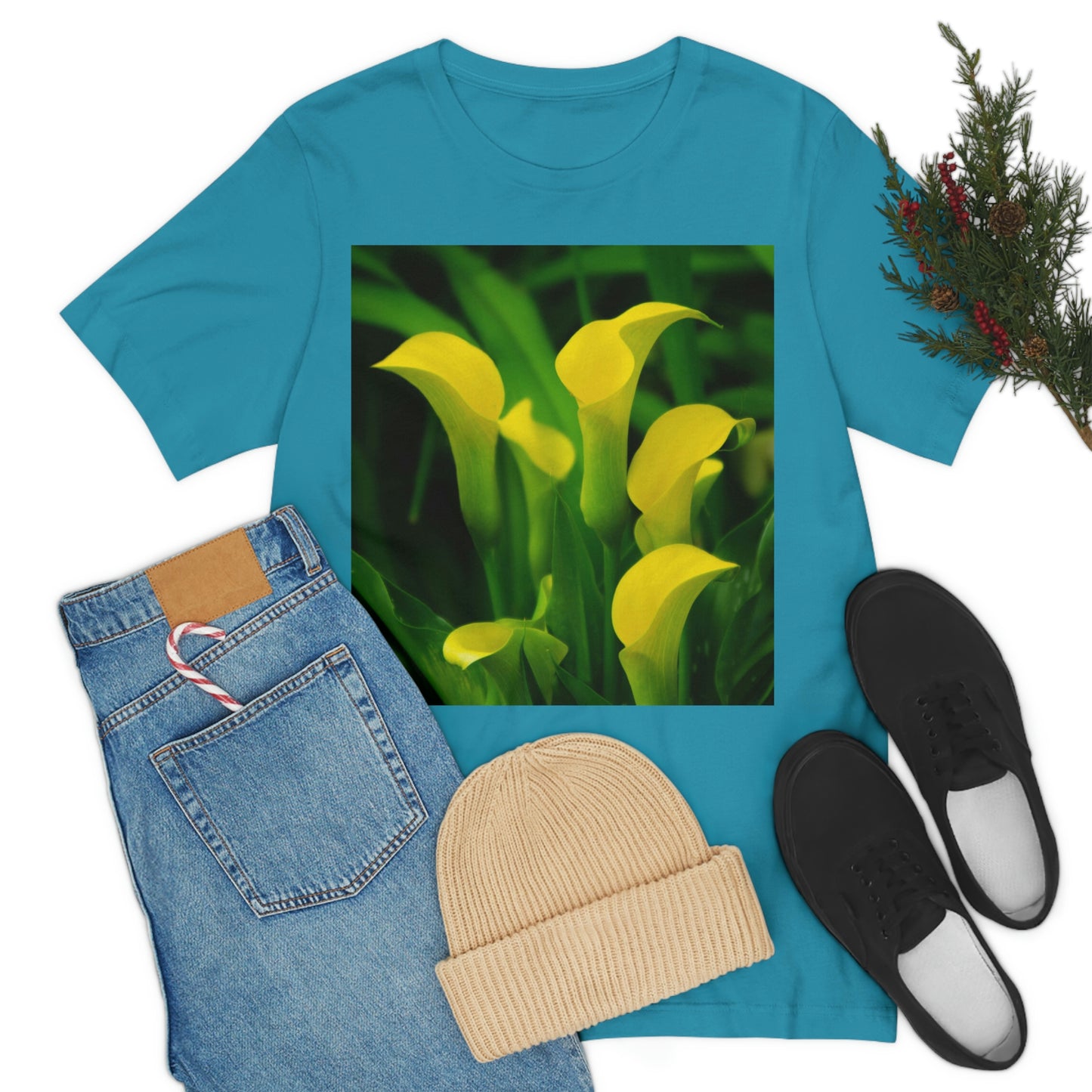 Flowers 33 Unisex Jersey Short Sleeve Tee