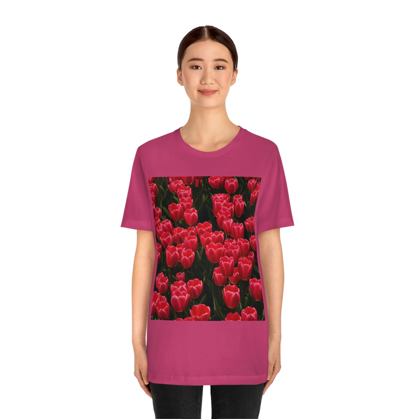 Flowers 24 Unisex Jersey Short Sleeve Tee