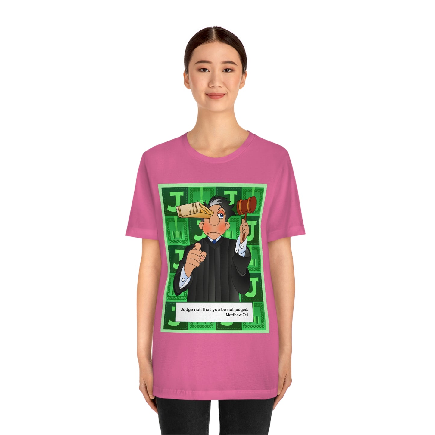 The Bible as Simple as ABC J Unisex Jersey Short Sleeve Tee