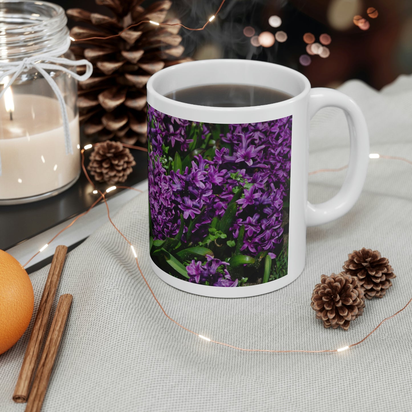 Flowers 21 Ceramic Mug 11oz