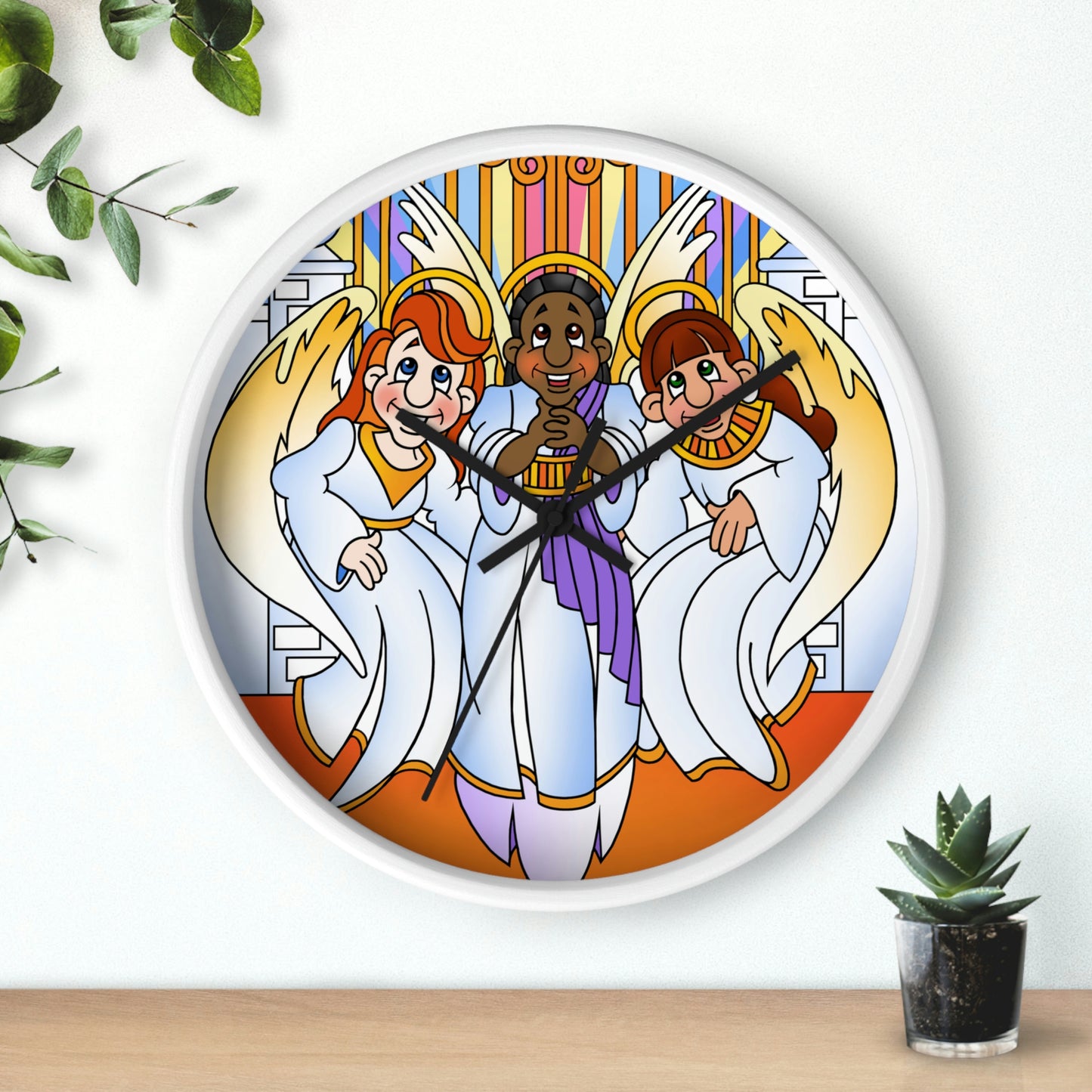 Shirley, Goodness, and Mercy Wall clock
