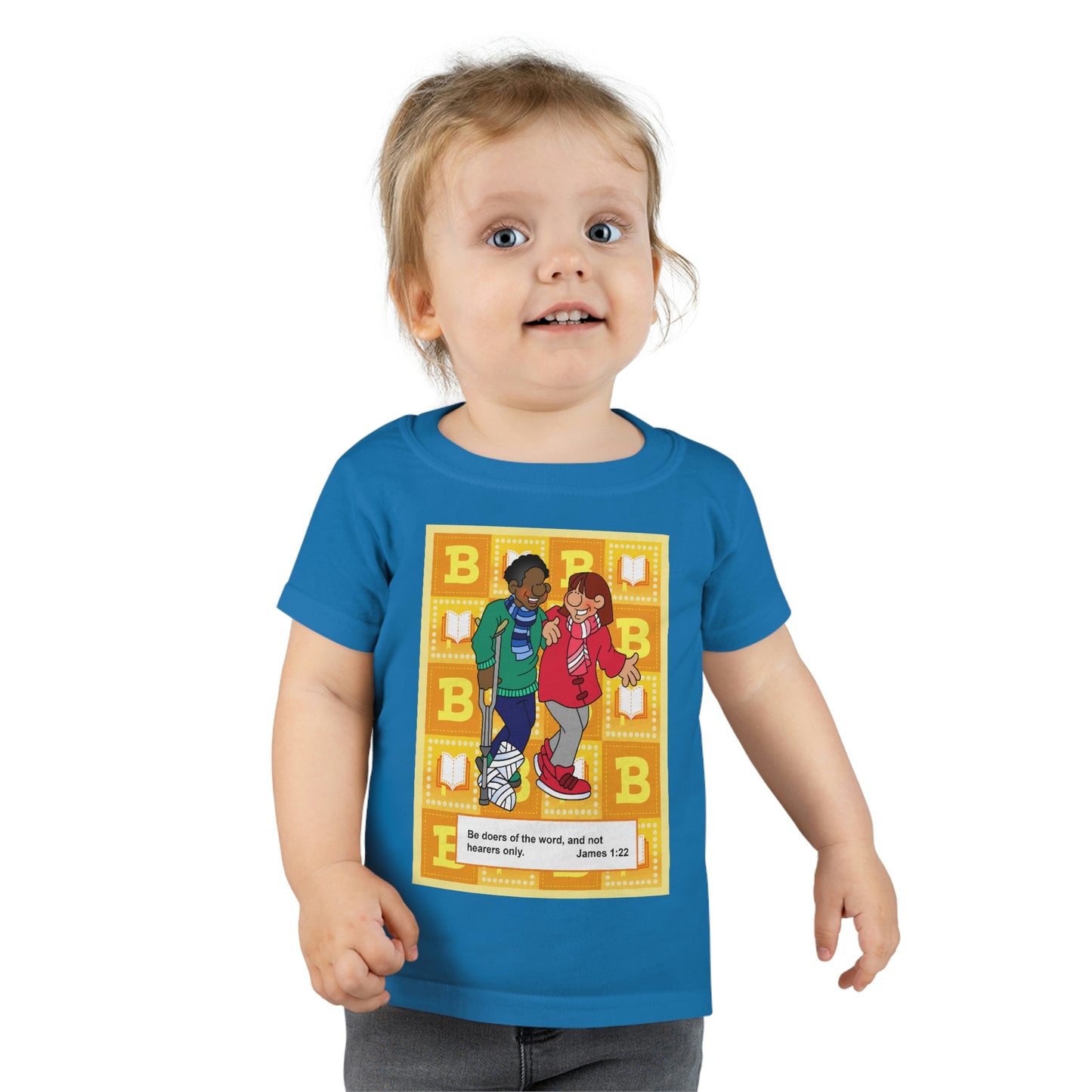 The Bible as Simple as ABC B Toddler T-shirt