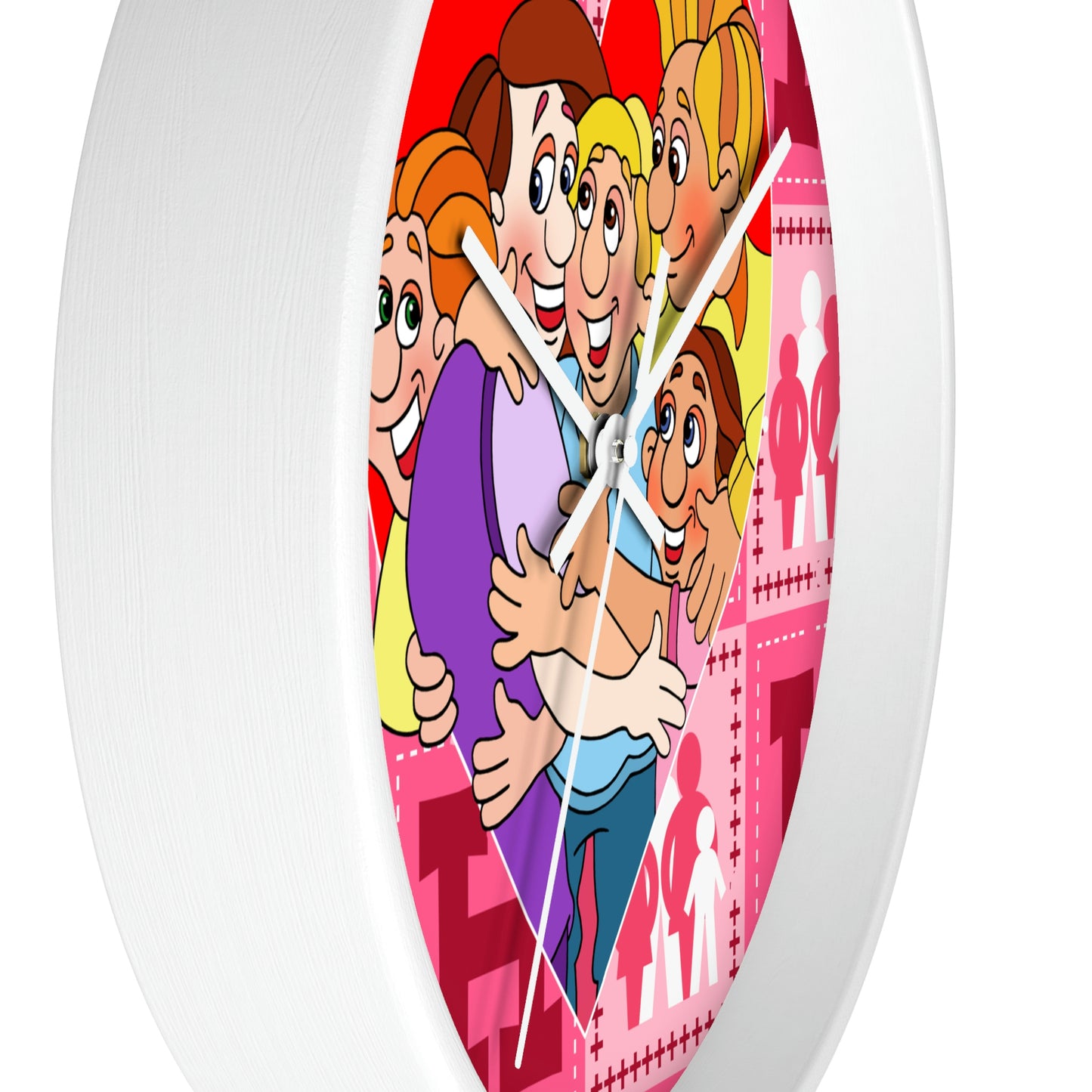 The Bible as Simple as ABC H Wall Clock