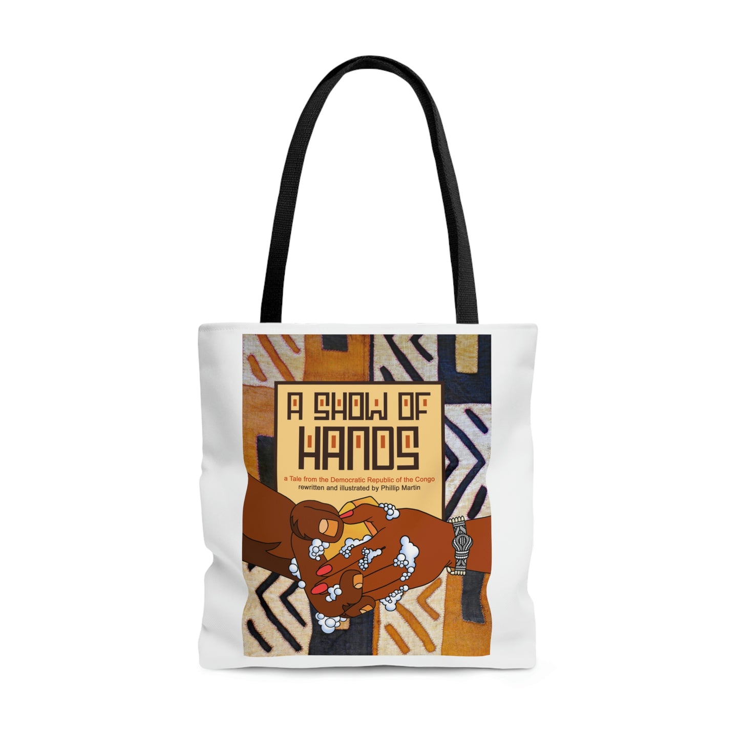 A Show of Hands AOP Tote Bag