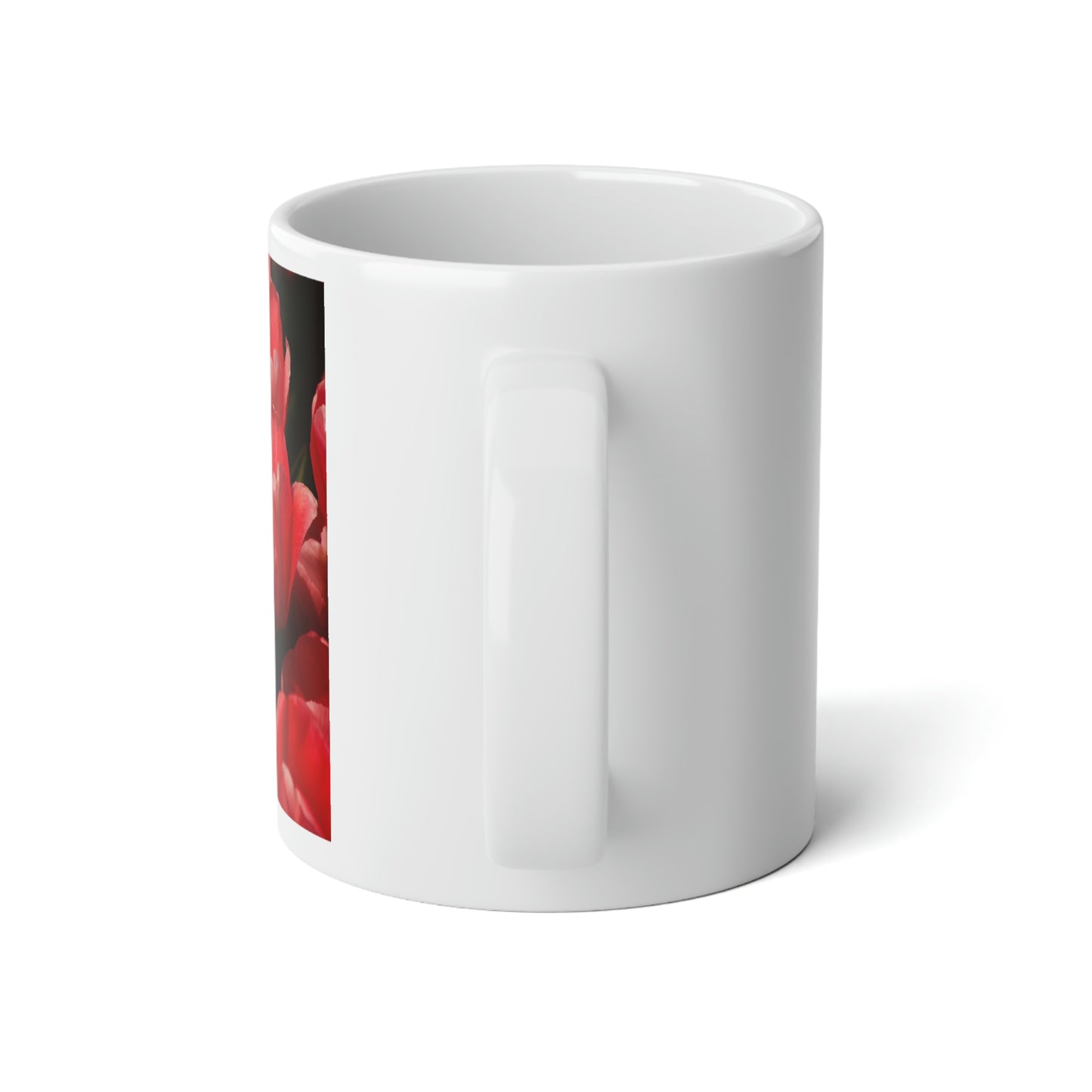 Flowers 09 Jumbo Mug, 20oz