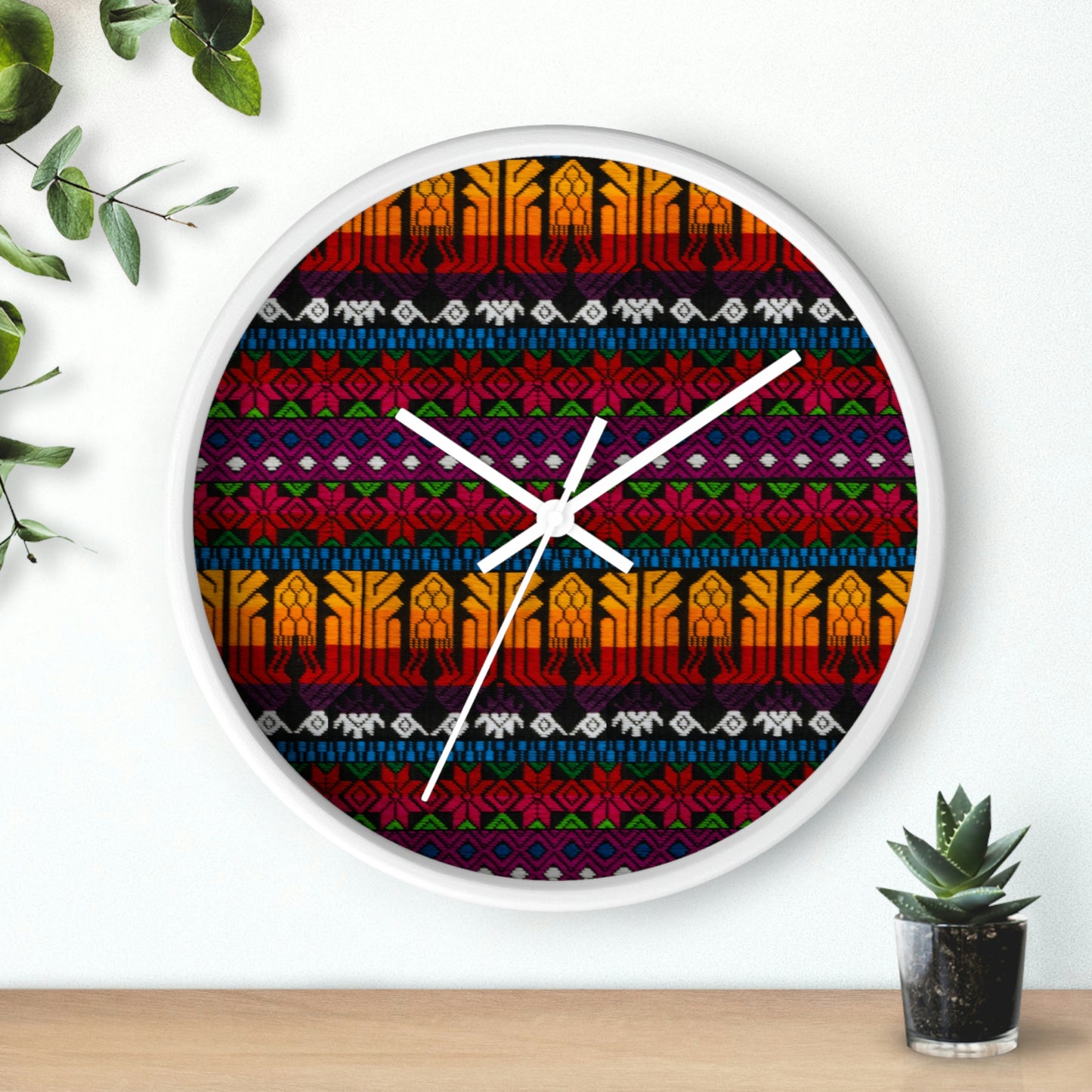 A Pack of Lies Fabric Wall Clock