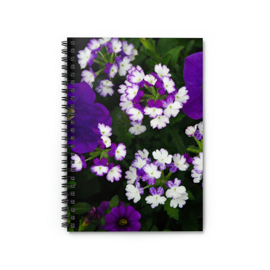Flowers 04 Spiral Notebook - Ruled Line