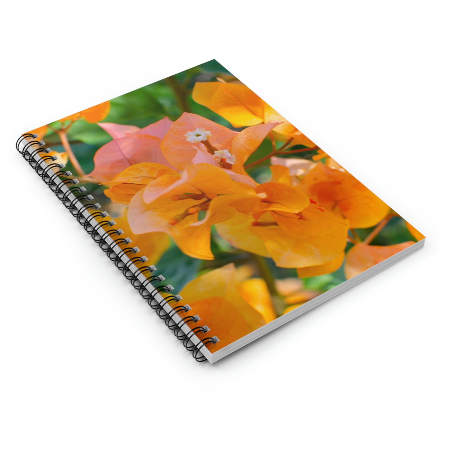Flowers 29 Spiral Notebook - Ruled Line