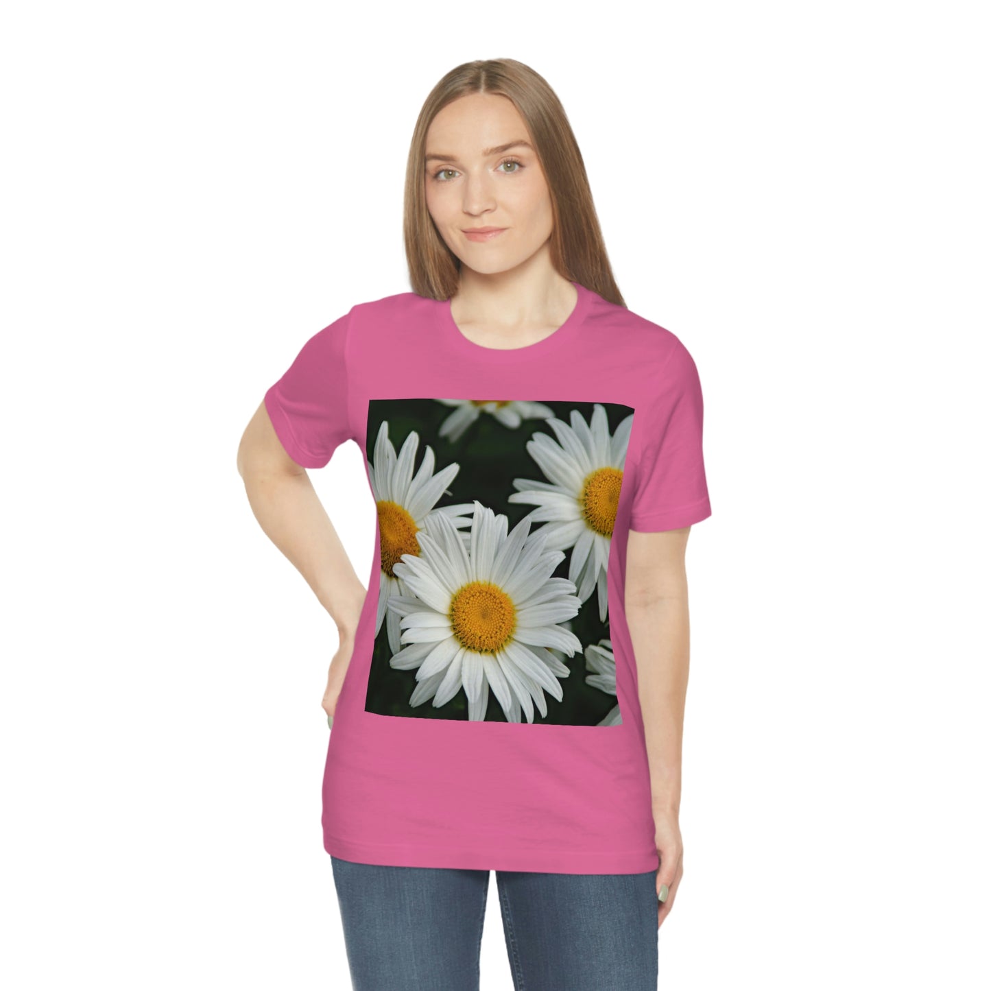 Flowers 01 Unisex Jersey Short Sleeve Tee