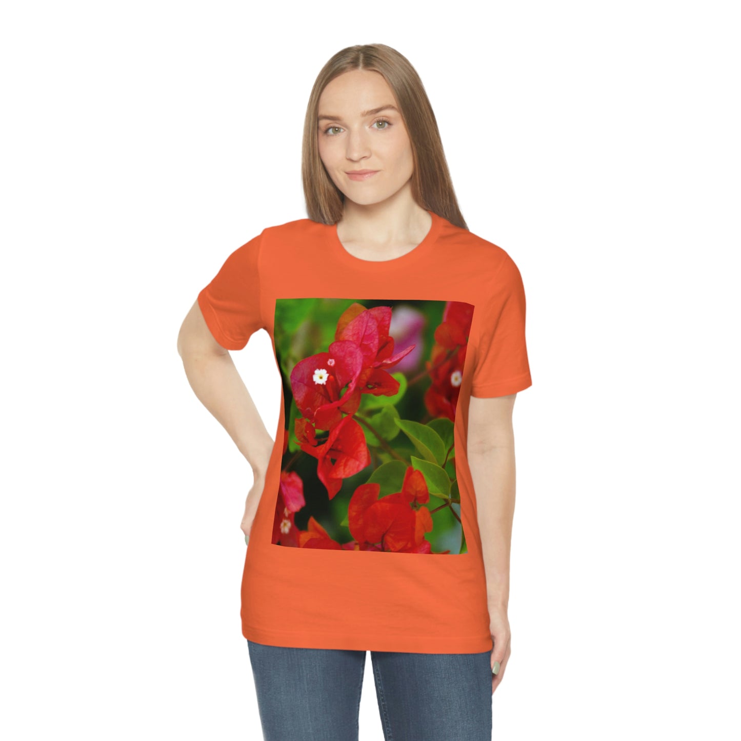 Flowers 28 Unisex Jersey Short Sleeve Tee