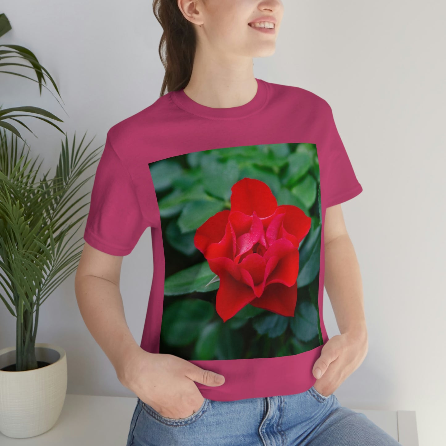 Flowers 07 Unisex Jersey Short Sleeve Tee
