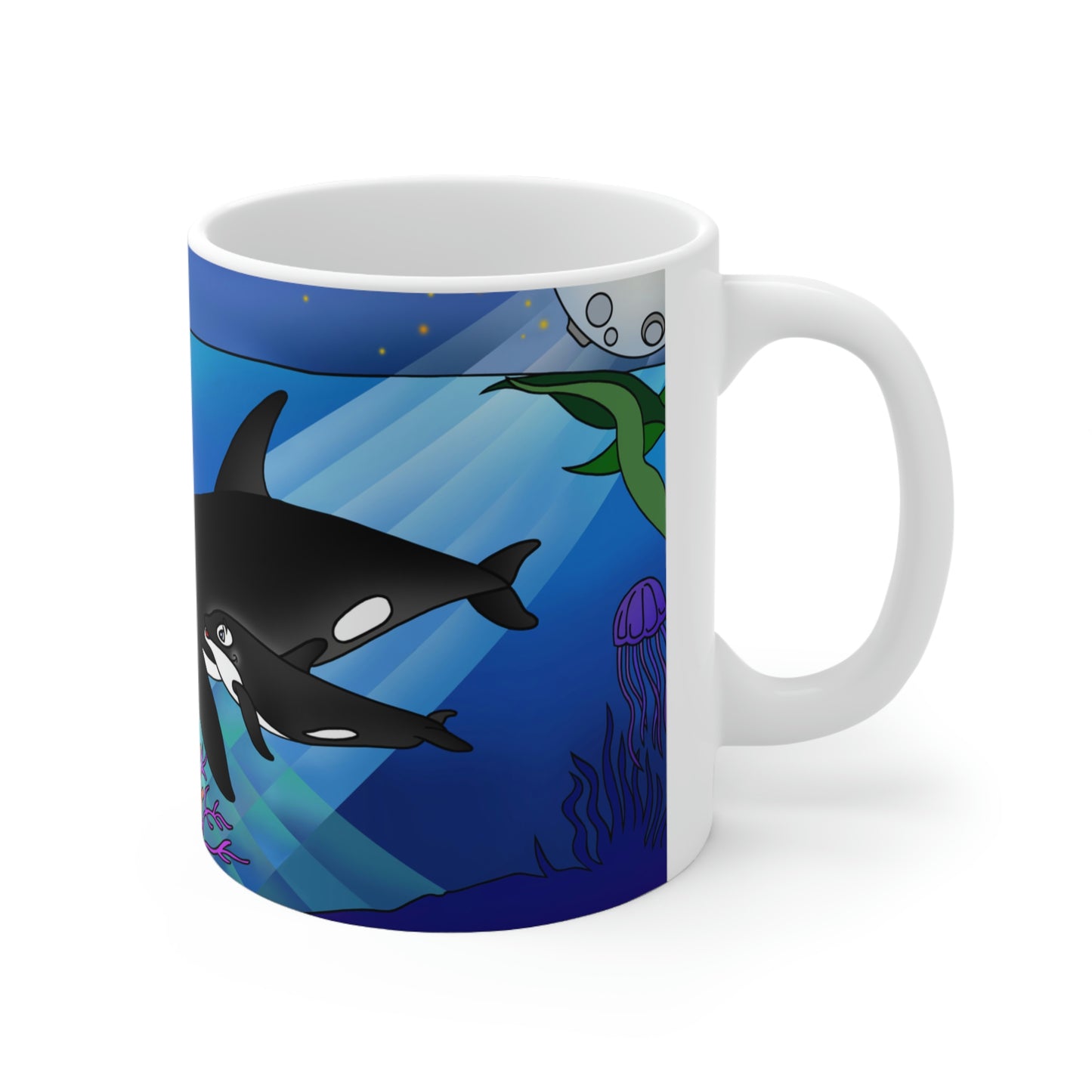 Orcas Ceramic Mug 11oz