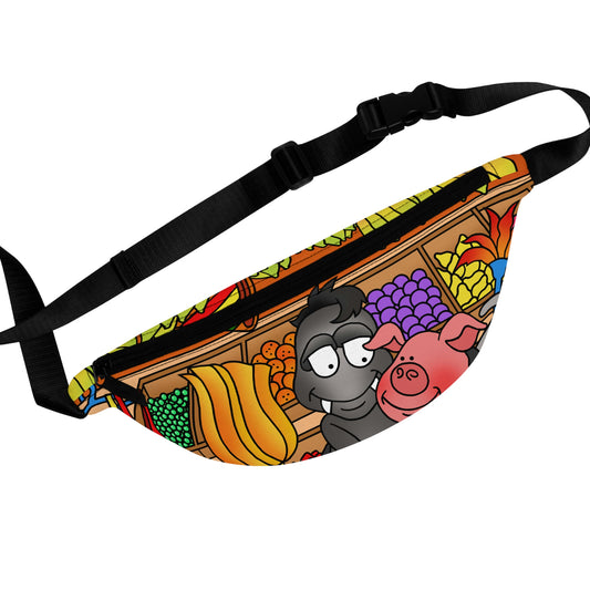 Anansi and the Market Pig Fanny Pack
