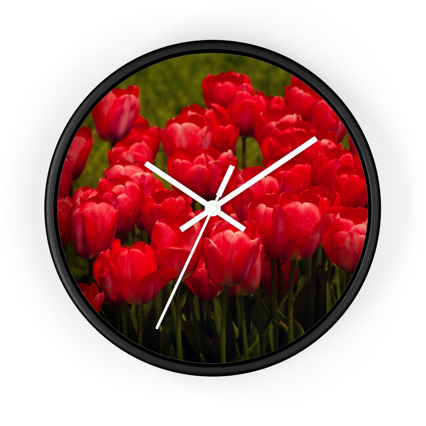 Flowers 21 Wall Clock