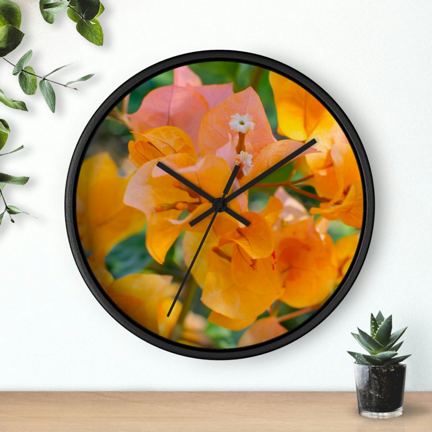 Flowers 29 Wall Clock