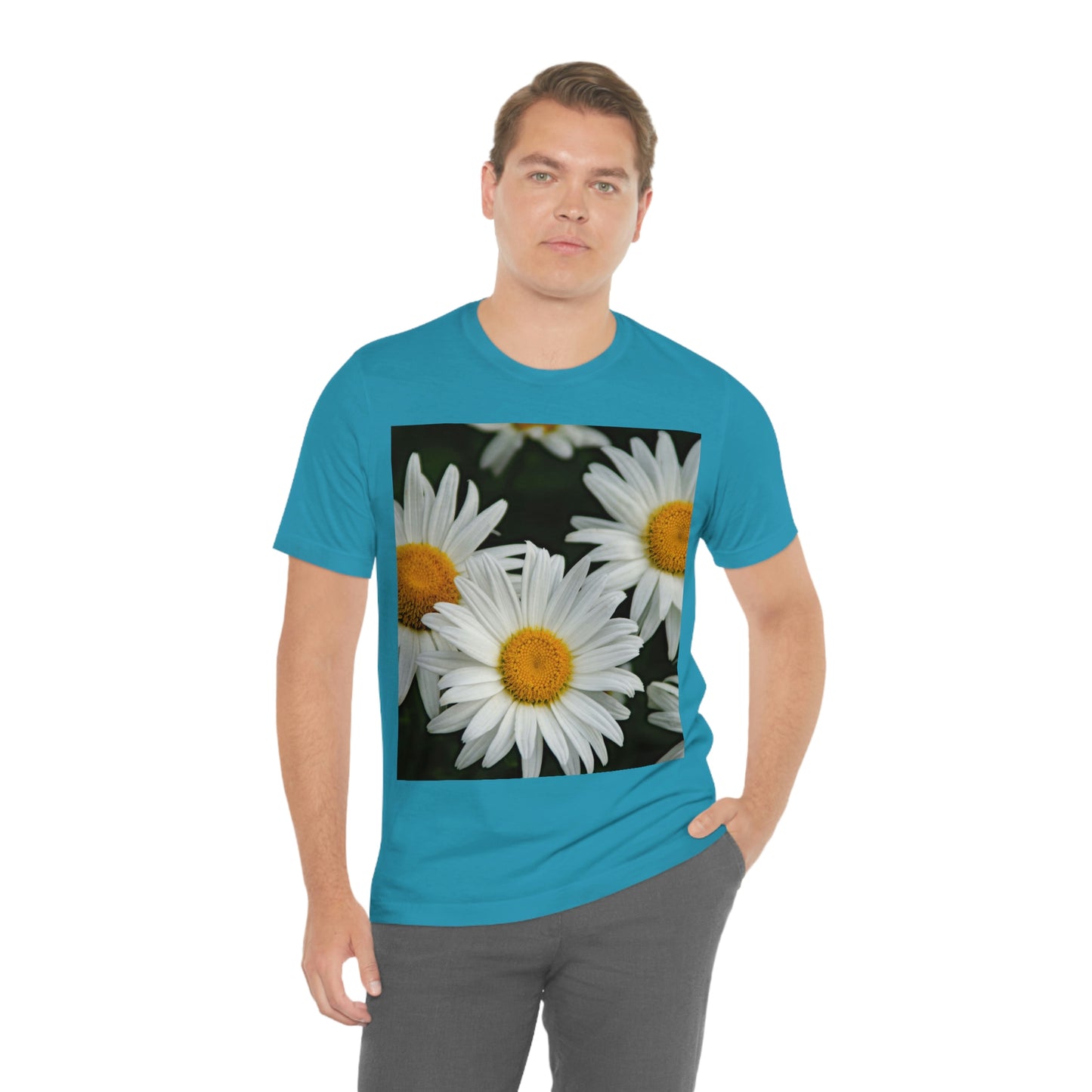 Flowers 01 Unisex Jersey Short Sleeve Tee