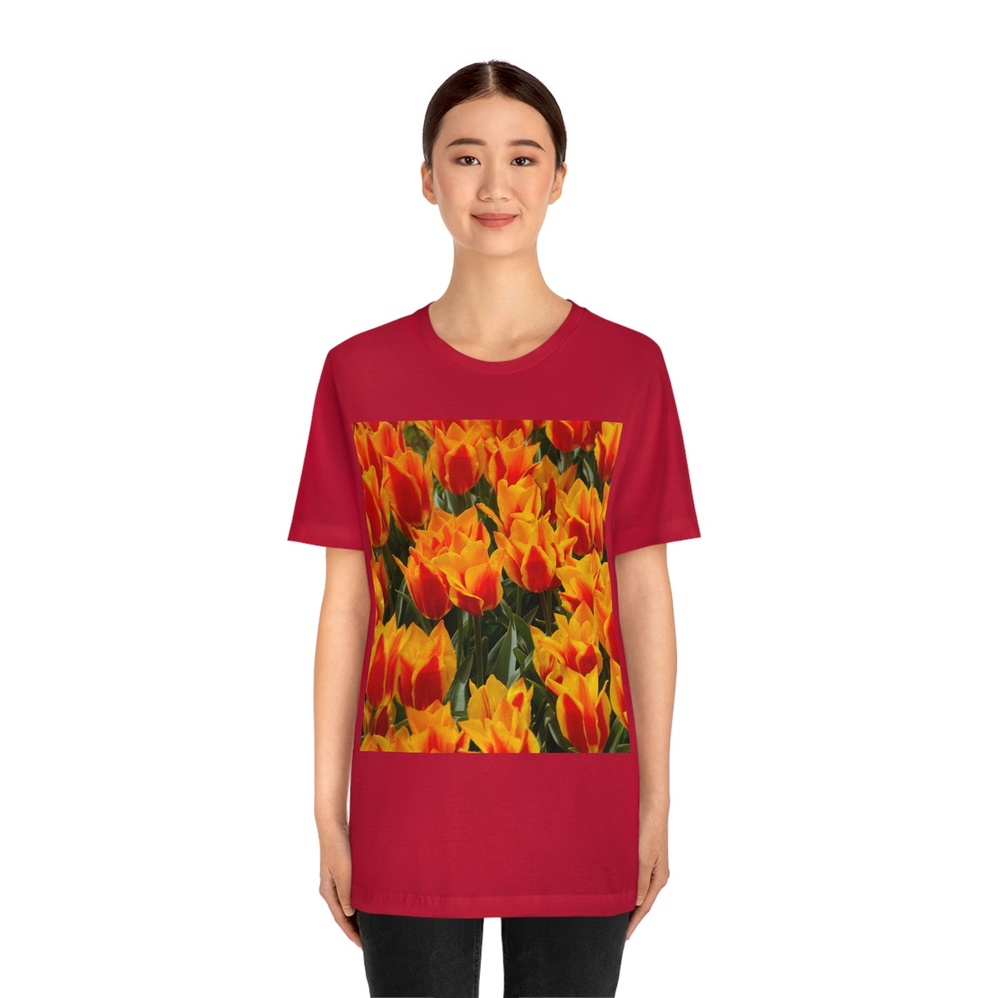 Flowers 18 Unisex Jersey Short Sleeve Tee