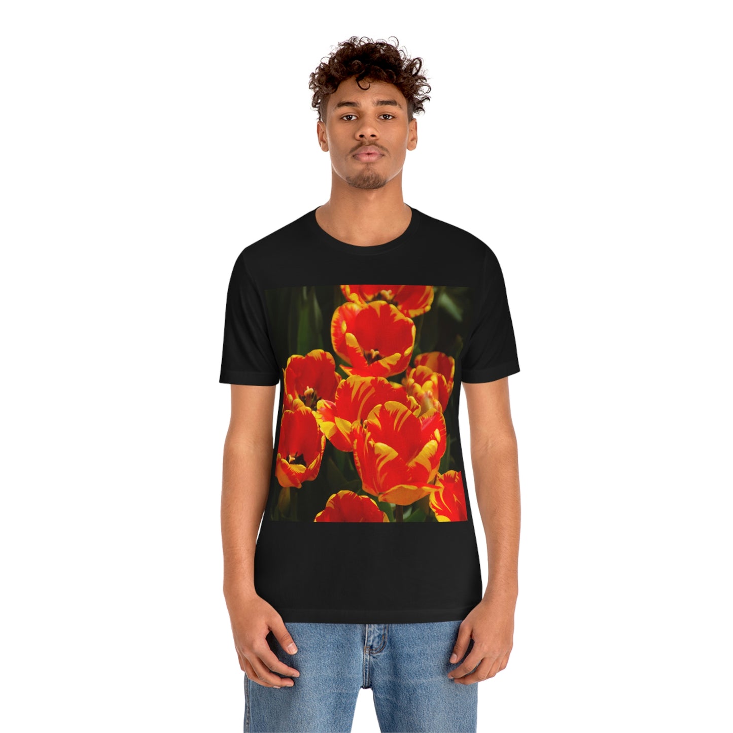 Flowers 19 Unisex Jersey Short Sleeve Tee
