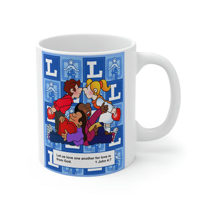 The Bible as Simple as ABC L Ceramic Mug 11oz