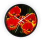 Flowers 19 Wall Clock