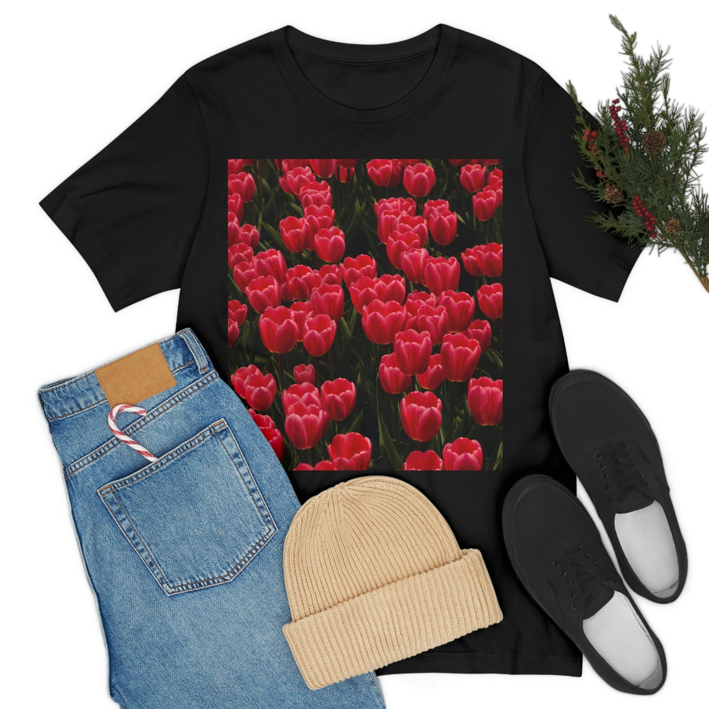 Flowers 24 Unisex Jersey Short Sleeve Tee