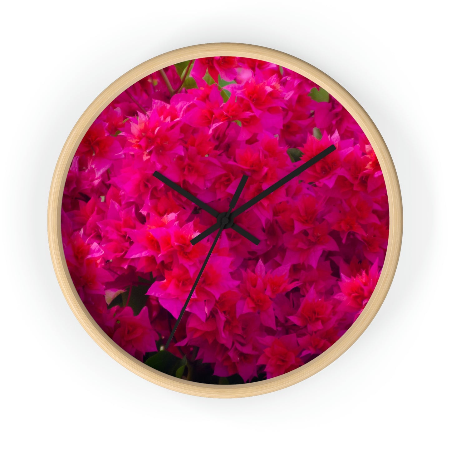 Flowers 27 Wall Clock