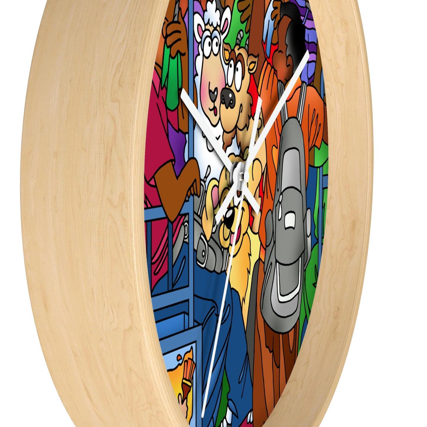 Once Upon West Africa! Wall Clock