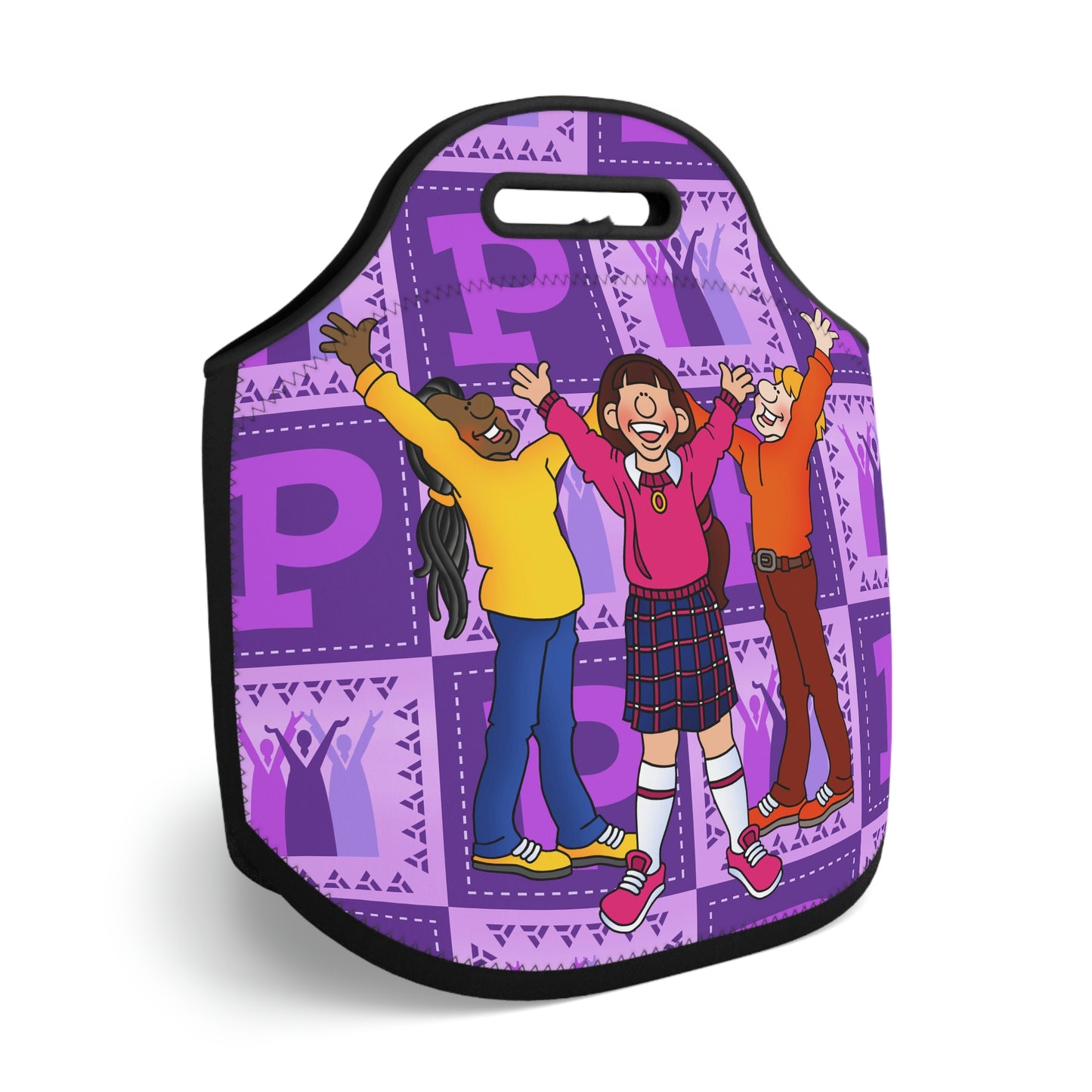 The Bible as Simple as ABC P Neoprene Lunch Bag